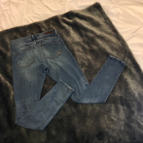 Distressed Skinny Jeans - Picture 2 of 4